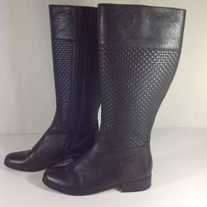 Vaneli Weave Riding boots size 7M
